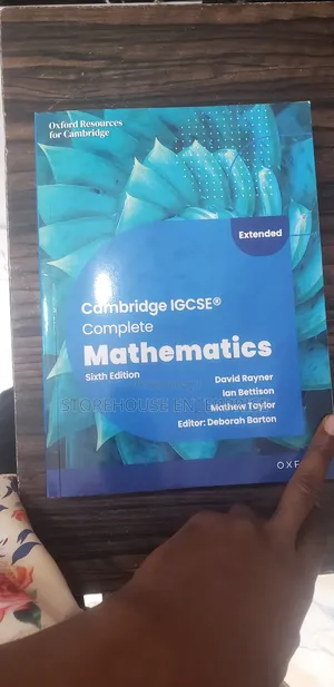 Cambridge Igcse Complete Mathematics