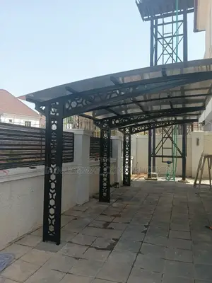 4 Cars Parking Shade Stand