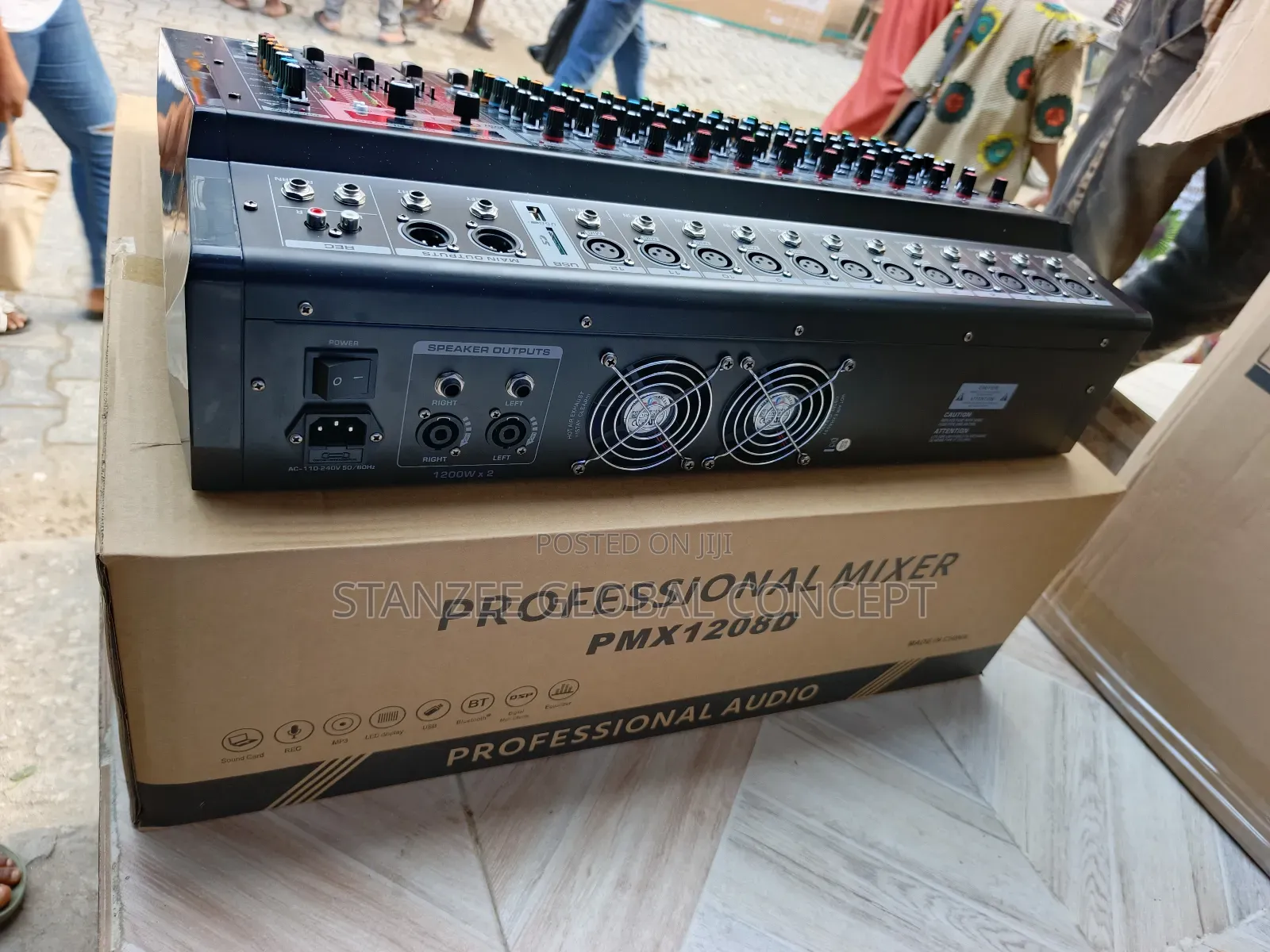 12 Channel Powered Mixer