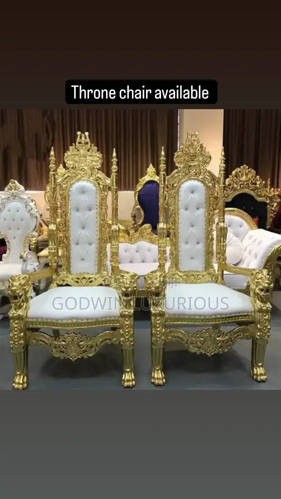Throne Chair Set