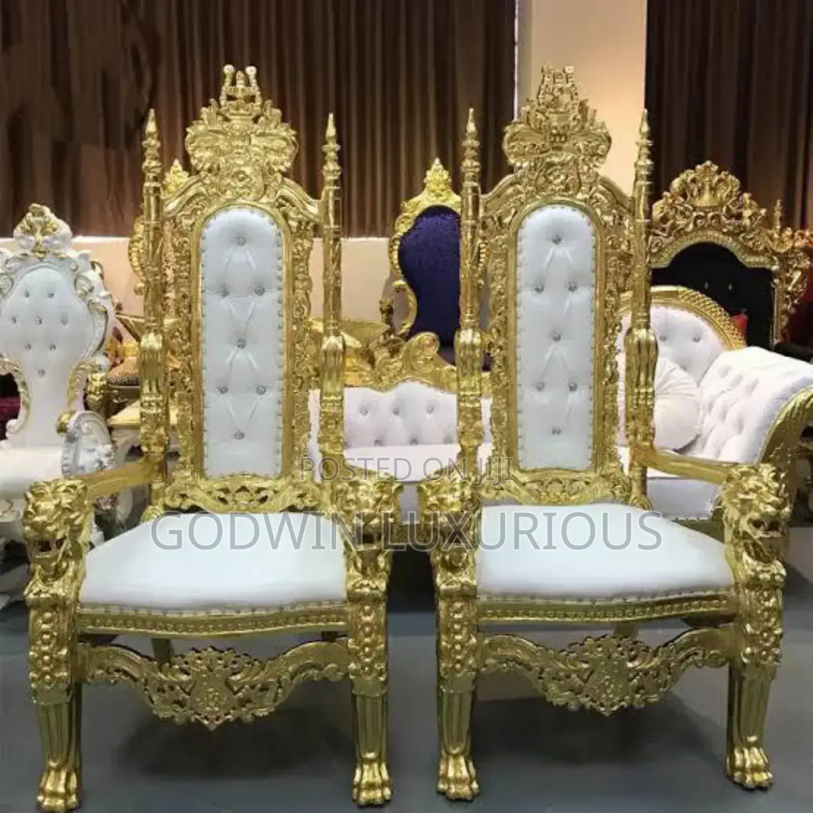 Throne Chair Set