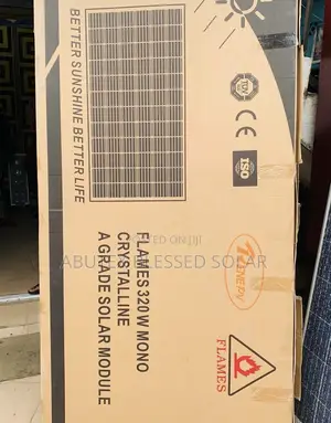320w Flames Crystalline Mono Solar Panel