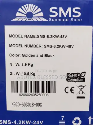 6.2kva 48v SMS Hybrid Inverter