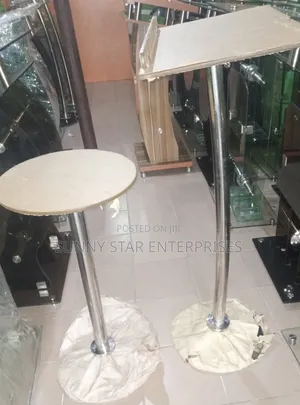 High Quality Unbreakable Acrylic Single Pole Pulpit for Chu