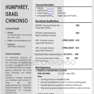 Computing It Cv