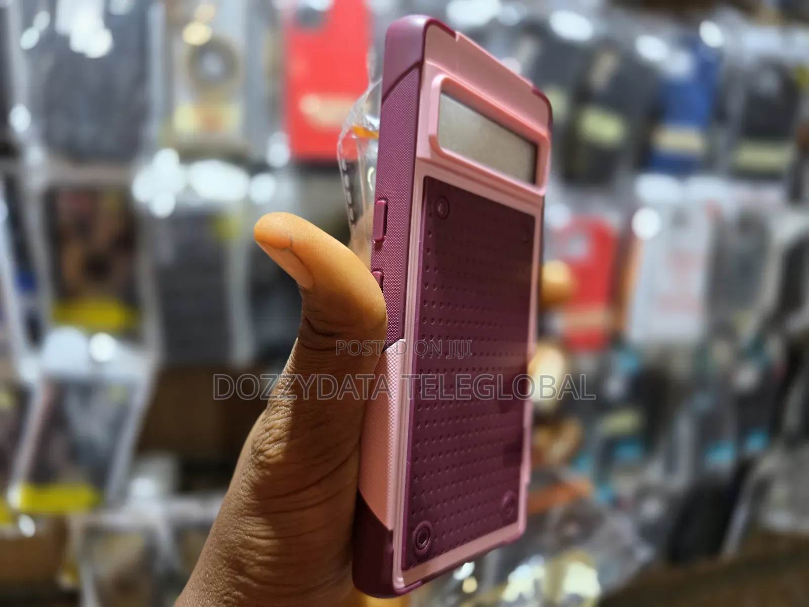Google Pixel 7 Pro Strong Protective Case Purple/Pink