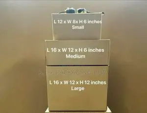 5 Ply Corrugated Carton Box (Plain Branded)