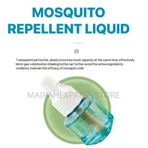 Plug—In Refillable Electric Mosquito Killer/Repellent Liquid