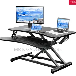 Height Adjustable Standing Desk /Monitors and Laptop