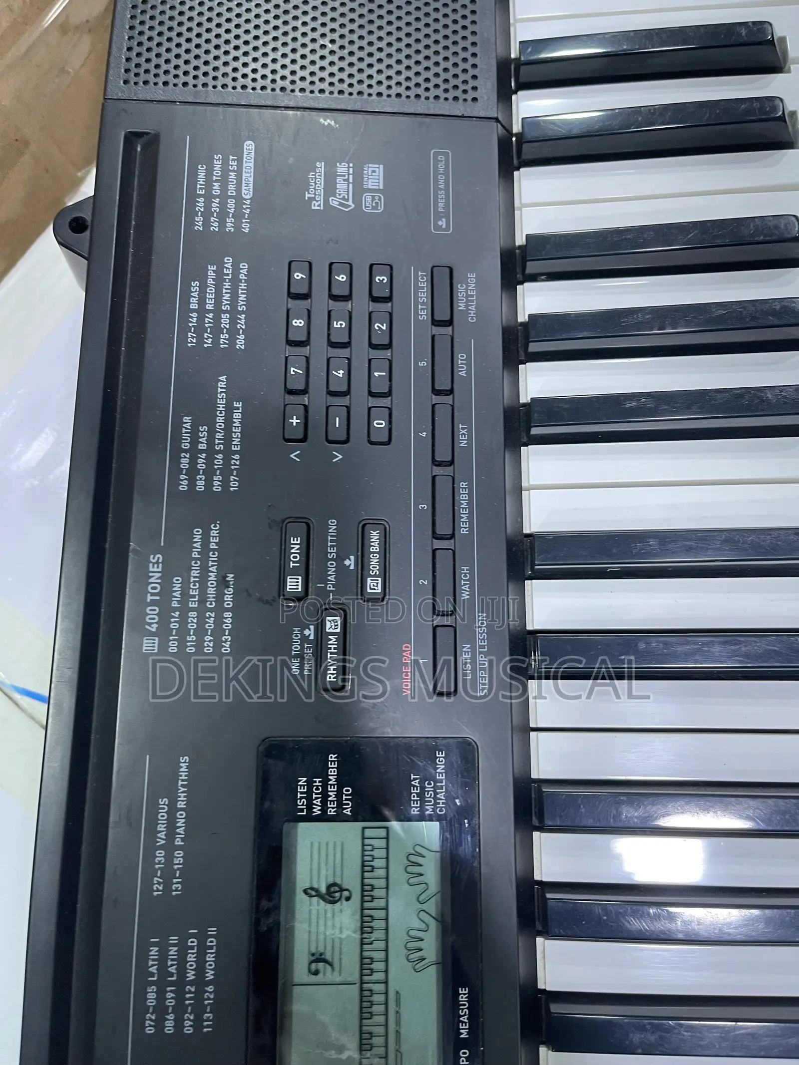 Casio CTK 3200 USB Portable Music Keyboard 61 Keys