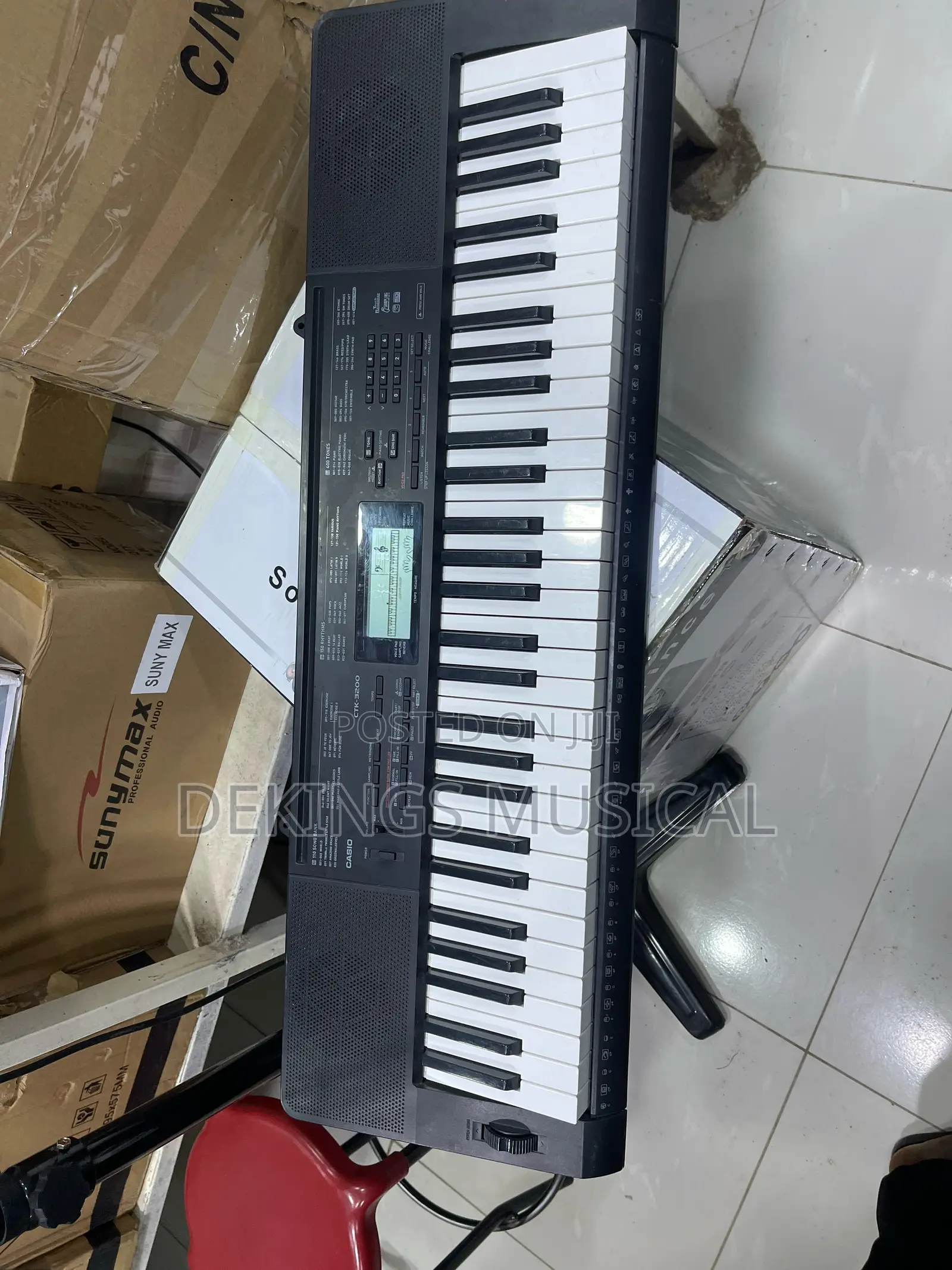 Casio CTK 3200 USB Portable Music Keyboard 61 Keys