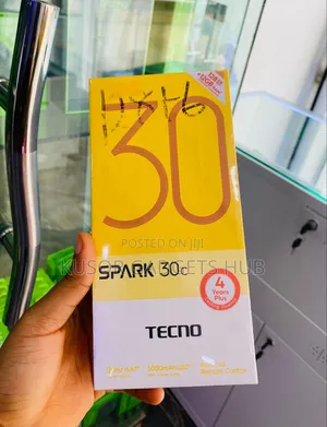 New Tecno Spark 30C 128 GB Black