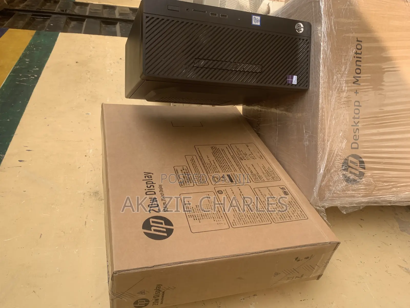 New Desktop Computer HP 4GB Intel Core I3 HDD 500GB