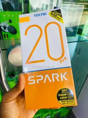 New Tecno Spark 20 Pro 256 GB Black