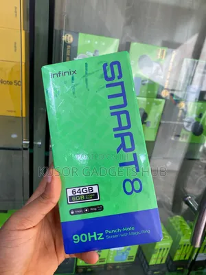 New Infinix Smart 8 64 GB Black