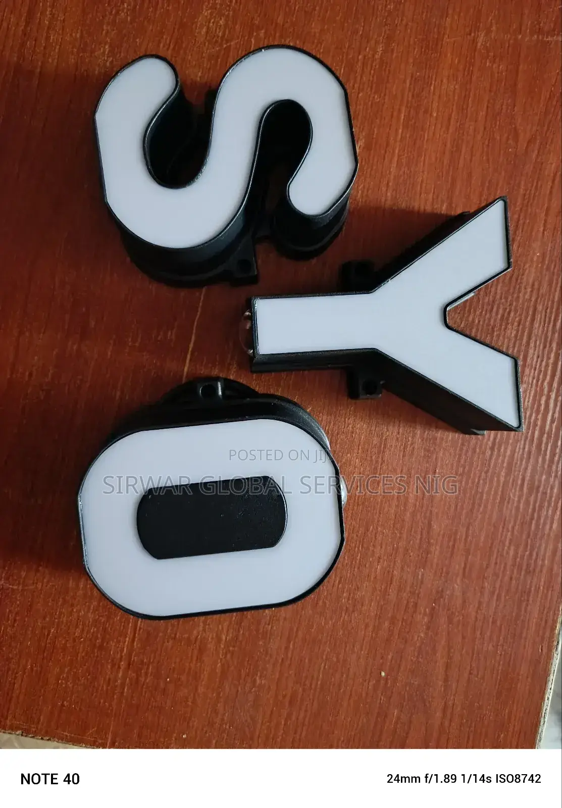 Alphabet Wall Light 