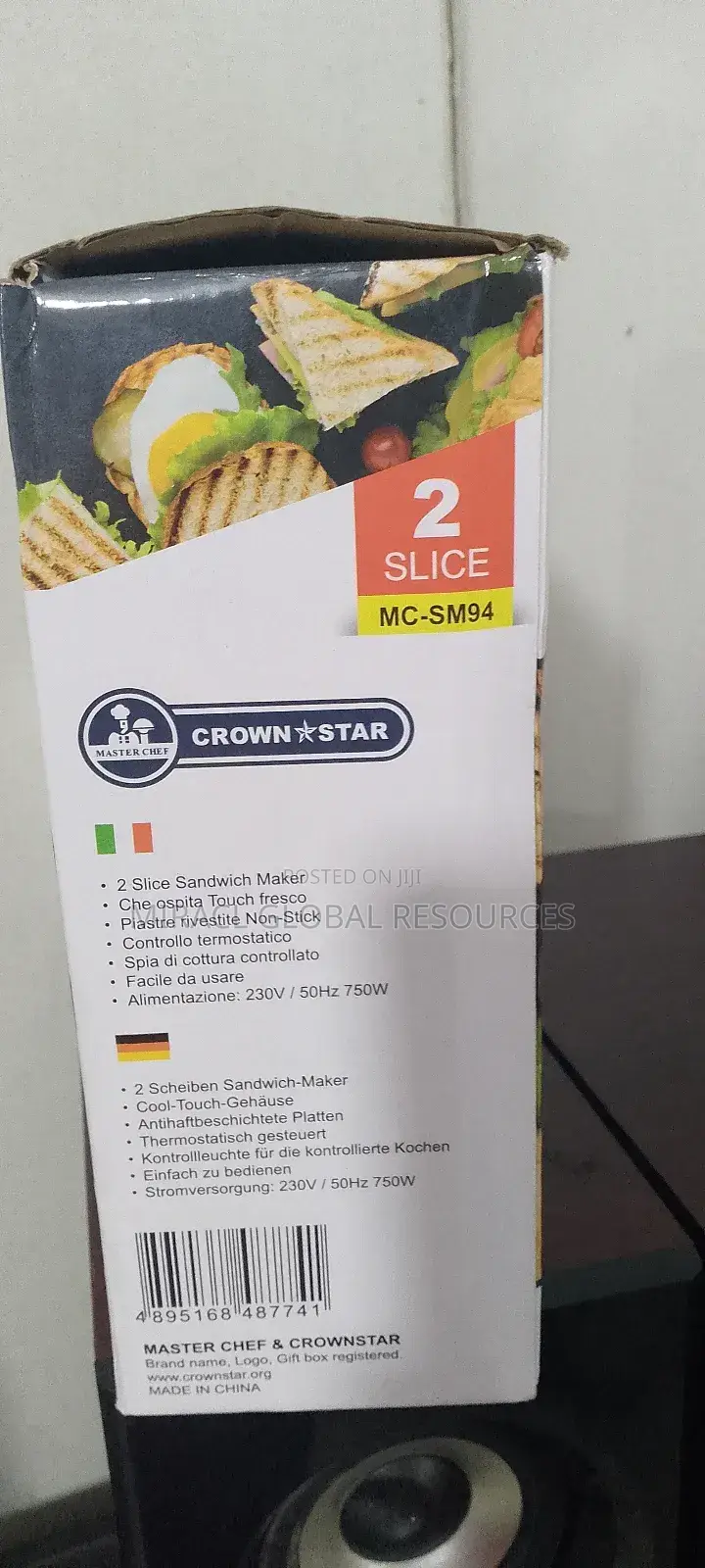 Crown Star Sandwich Maker
