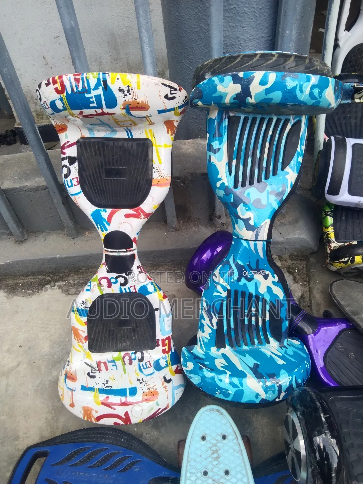 Hoverboards With Different Colours
