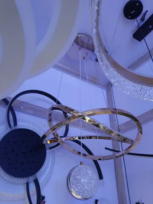 Modern Gold Chandelier Fitting Light