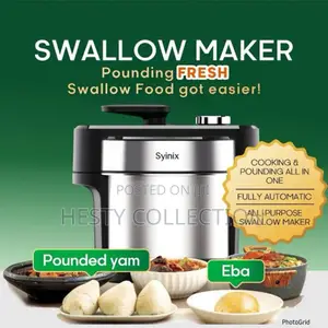 Syinix Multipurpose Swallow Maker S Mortar Yam Eba Pounder