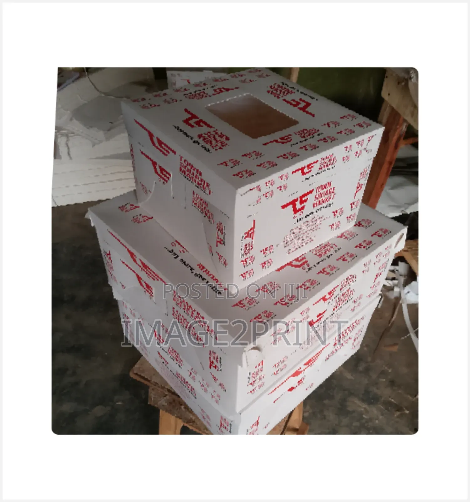 Cake Box Printing and Production