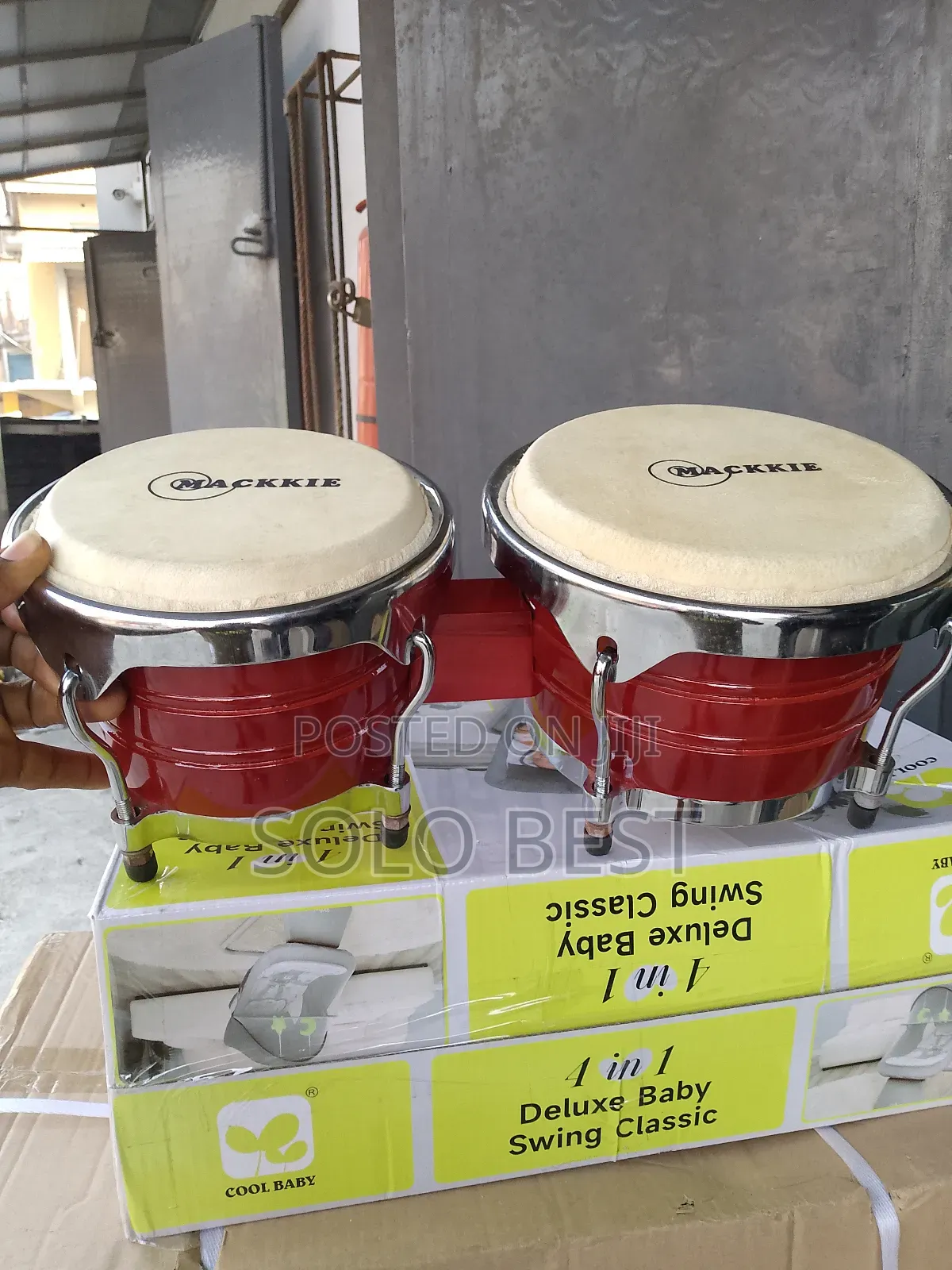 Mini Bongo Drum.