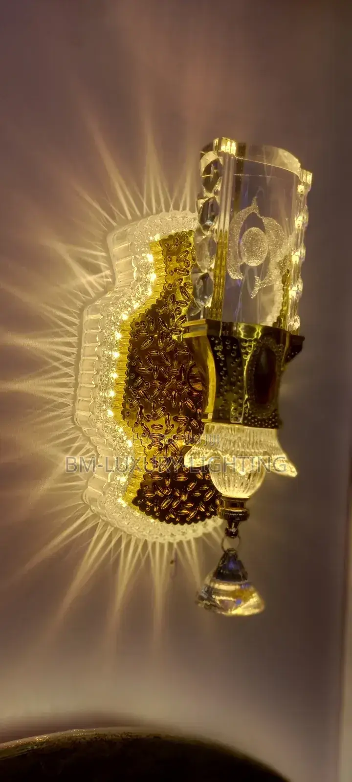 Simple Designed Crystal Wall Light in Lagos Abj