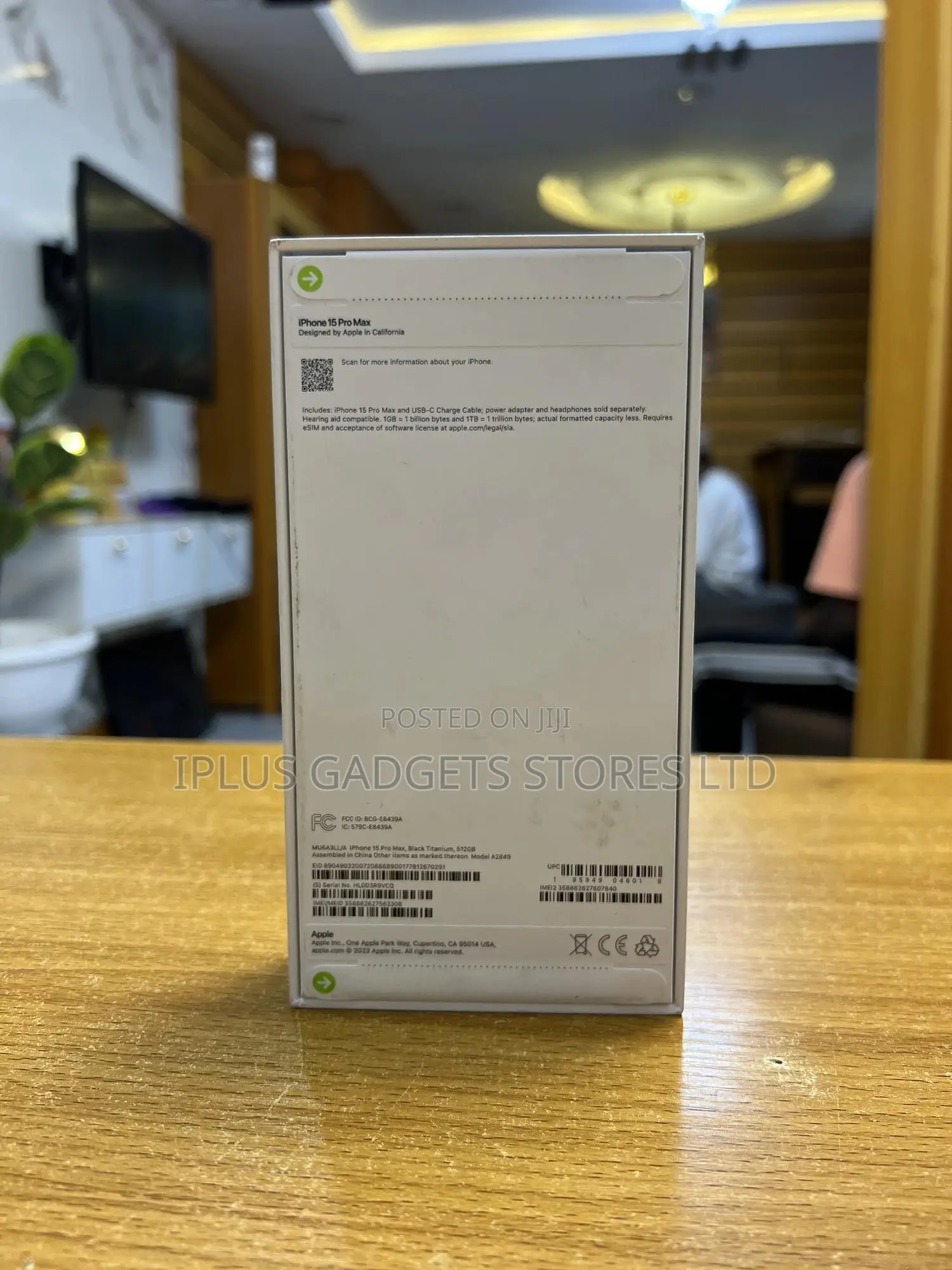 New Apple iPhone 15 Pro Max 512 GB Black