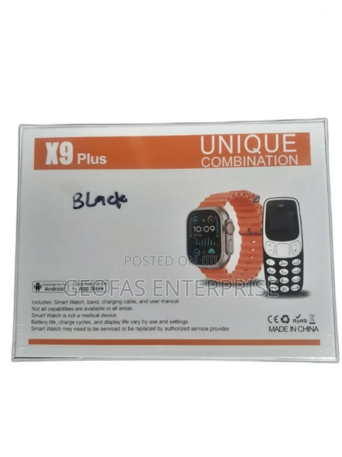 X9plus Multi-Functional Smart Bluetooth Watch With Miniphone