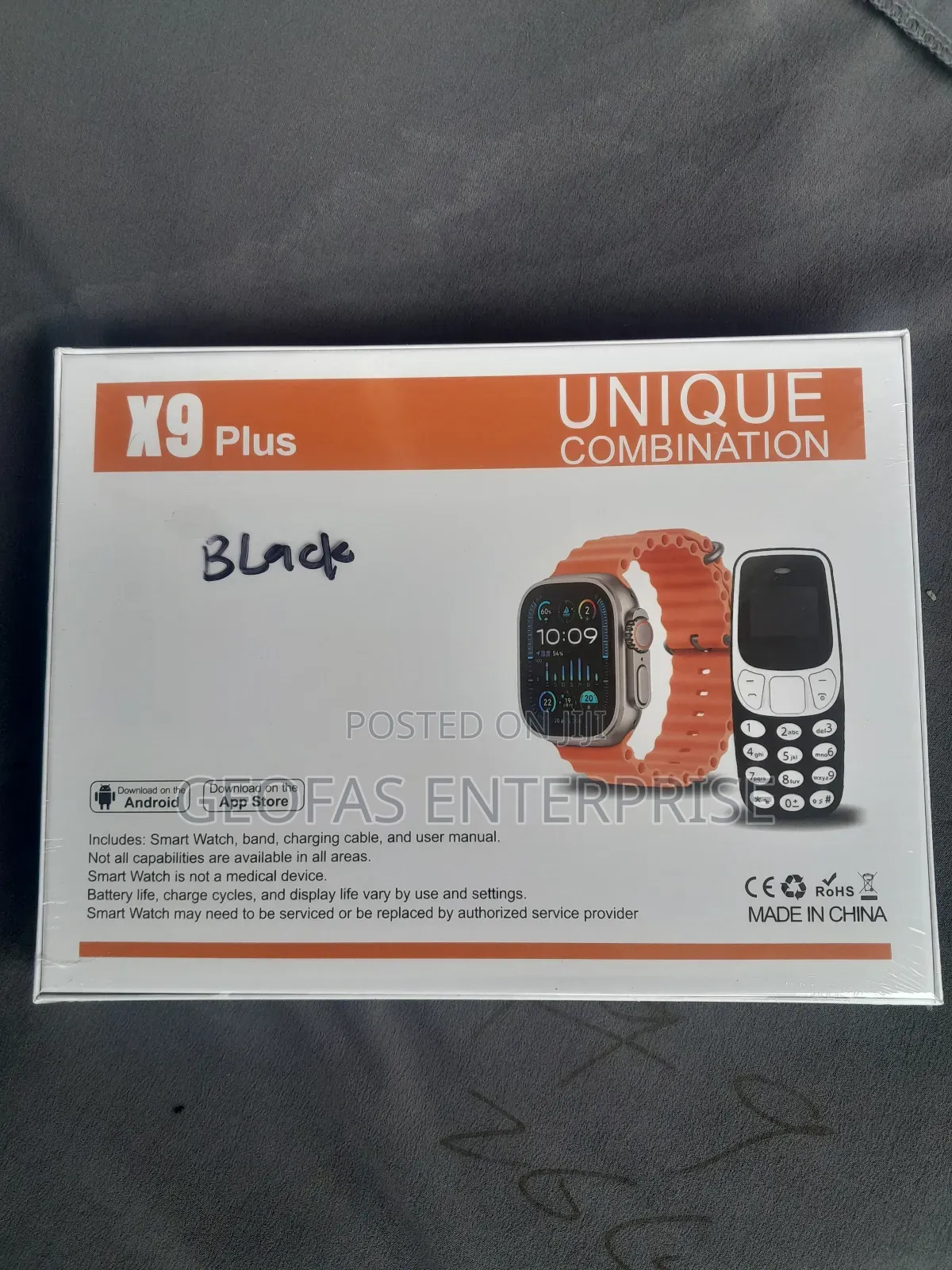 X9plus Multi-Functional Smart Bluetooth Watch With Miniphone