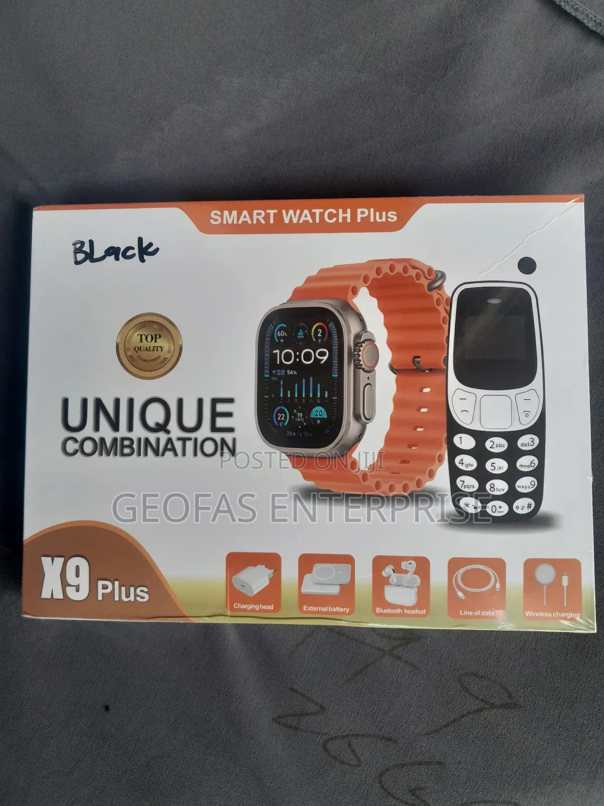 X9plus Multi-Functional Smart Bluetooth Watch With Miniphone