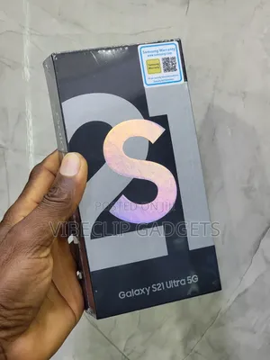 New Samsung Galaxy S21 Ultra 5G 512 GB Silver