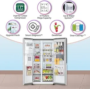 Lg Inverter Fridge 674 L Said By Said Nok - Nok Dispenser