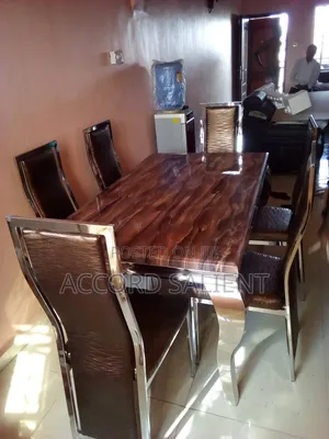 6 Seater Marble Dining Set