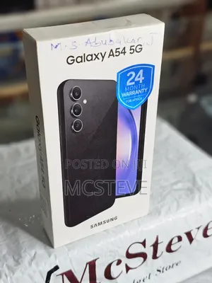 New Samsung Galaxy A54 256 GB Black