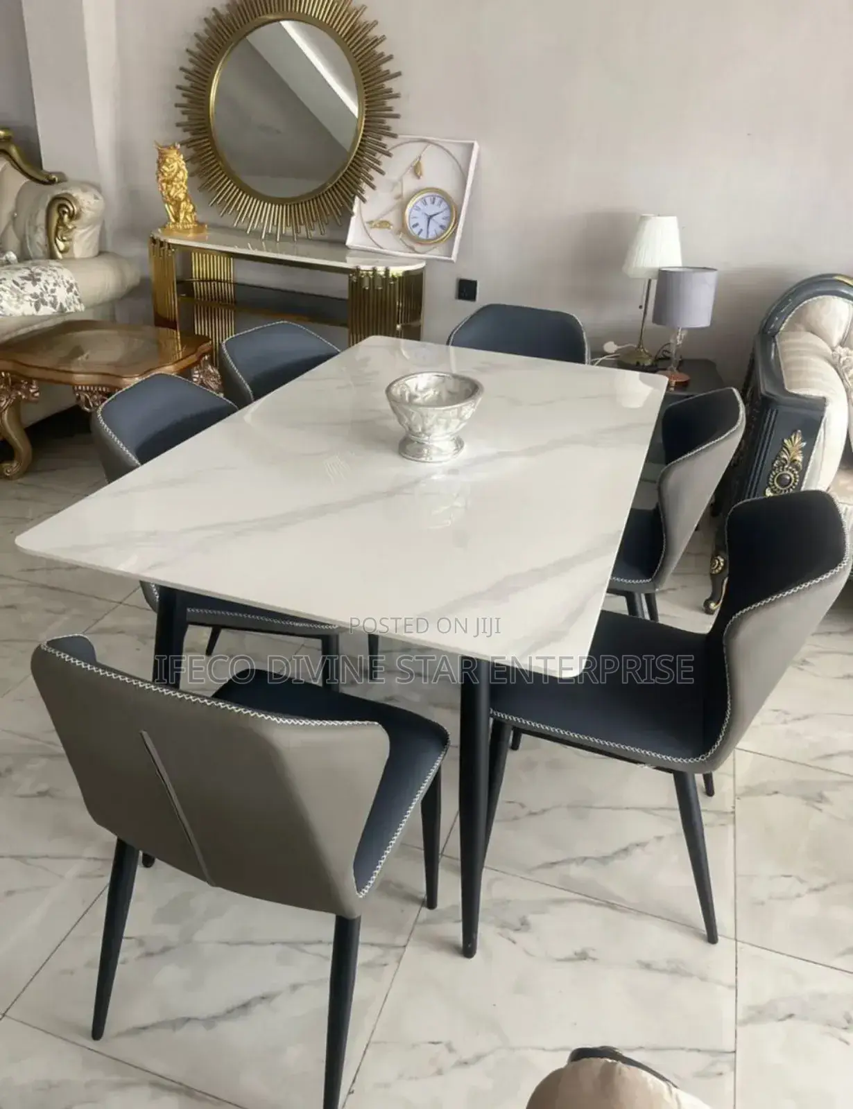 Executive Dining Table and 6 Chairs