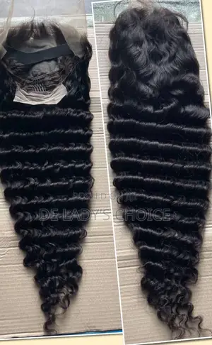 Khadeeja Human Hair Deep Wig