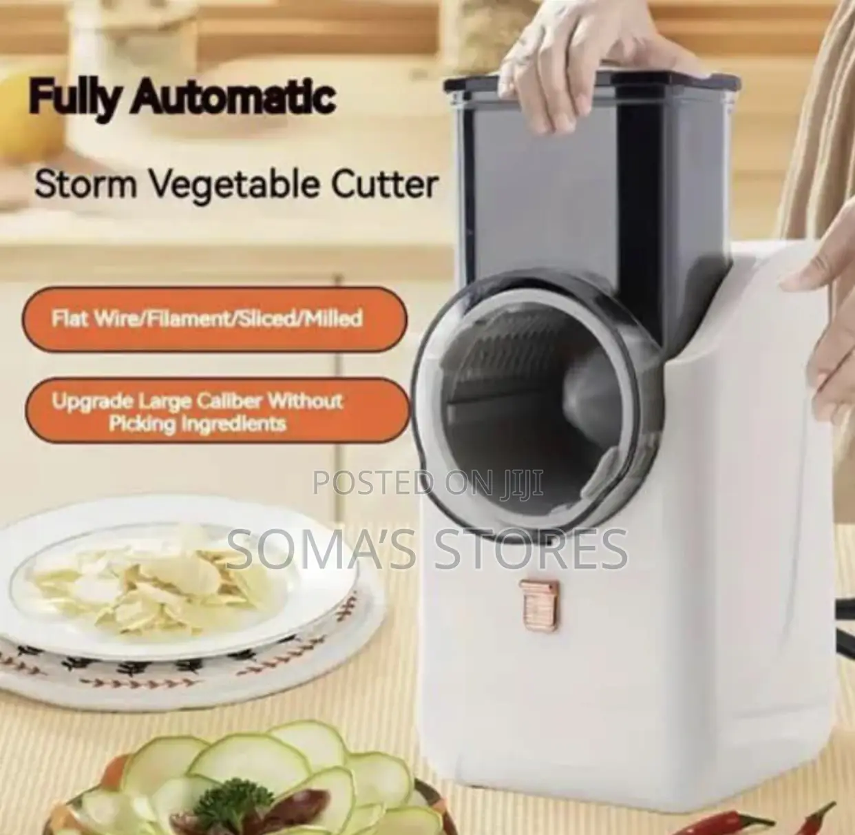 Rechargeable Electric Vegetable Cutter