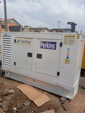 50kva Perkins Super Silent Soundproof Generator Almost New
