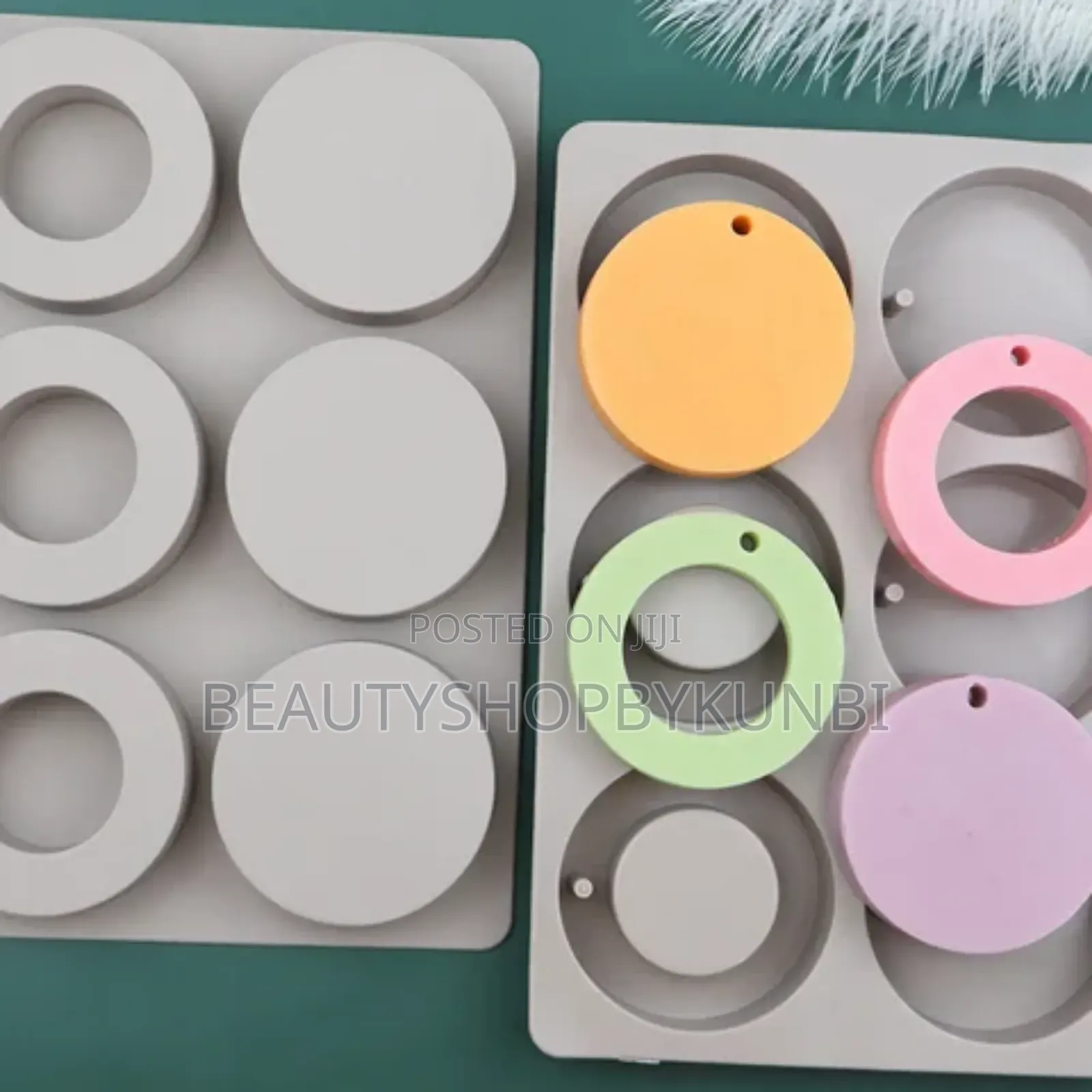 Resin Ring and Circle Silicone Mold