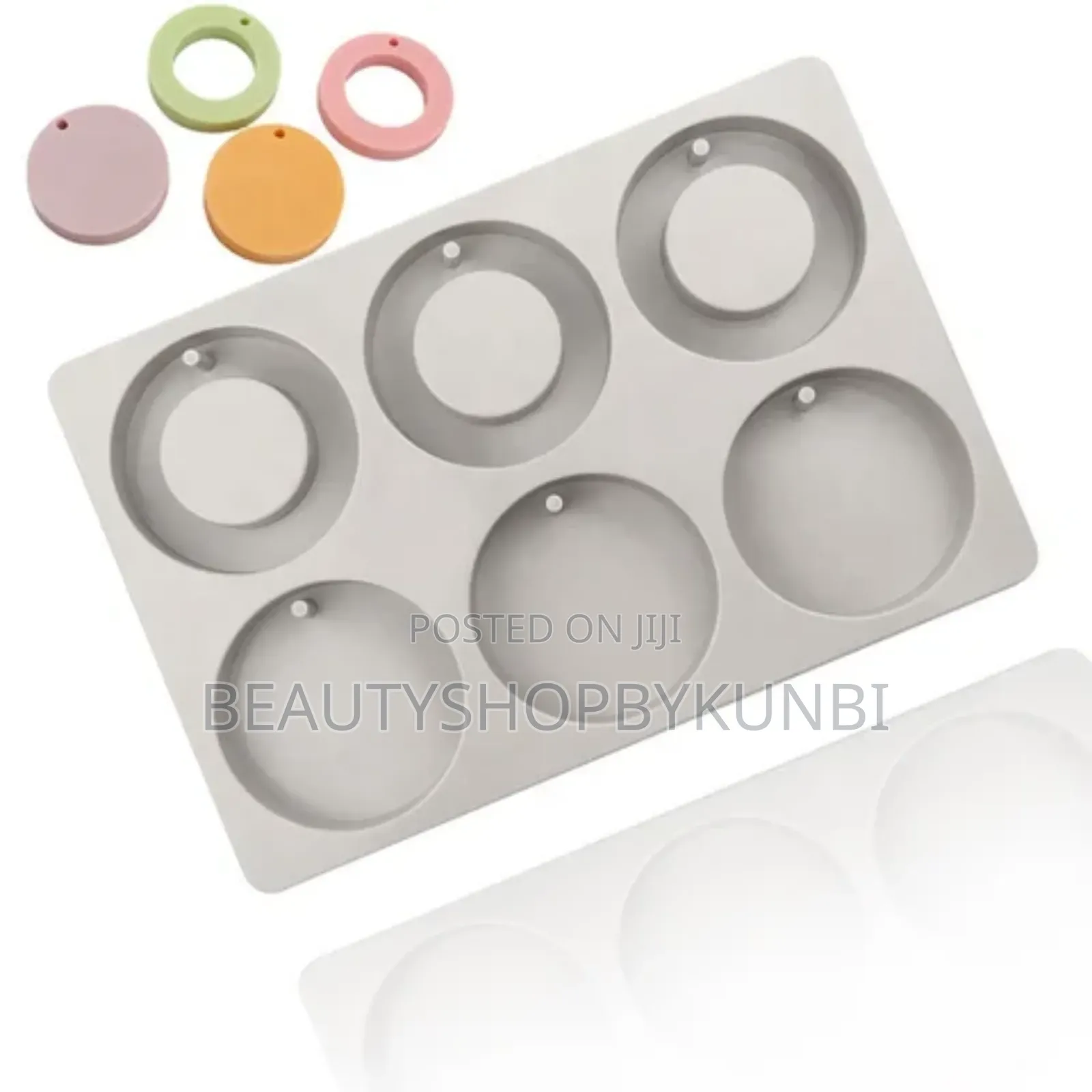 Resin Ring and Circle Silicone Mold