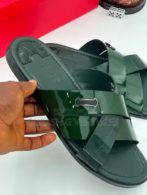 Photo - Rossi Leather Slippers for Men's