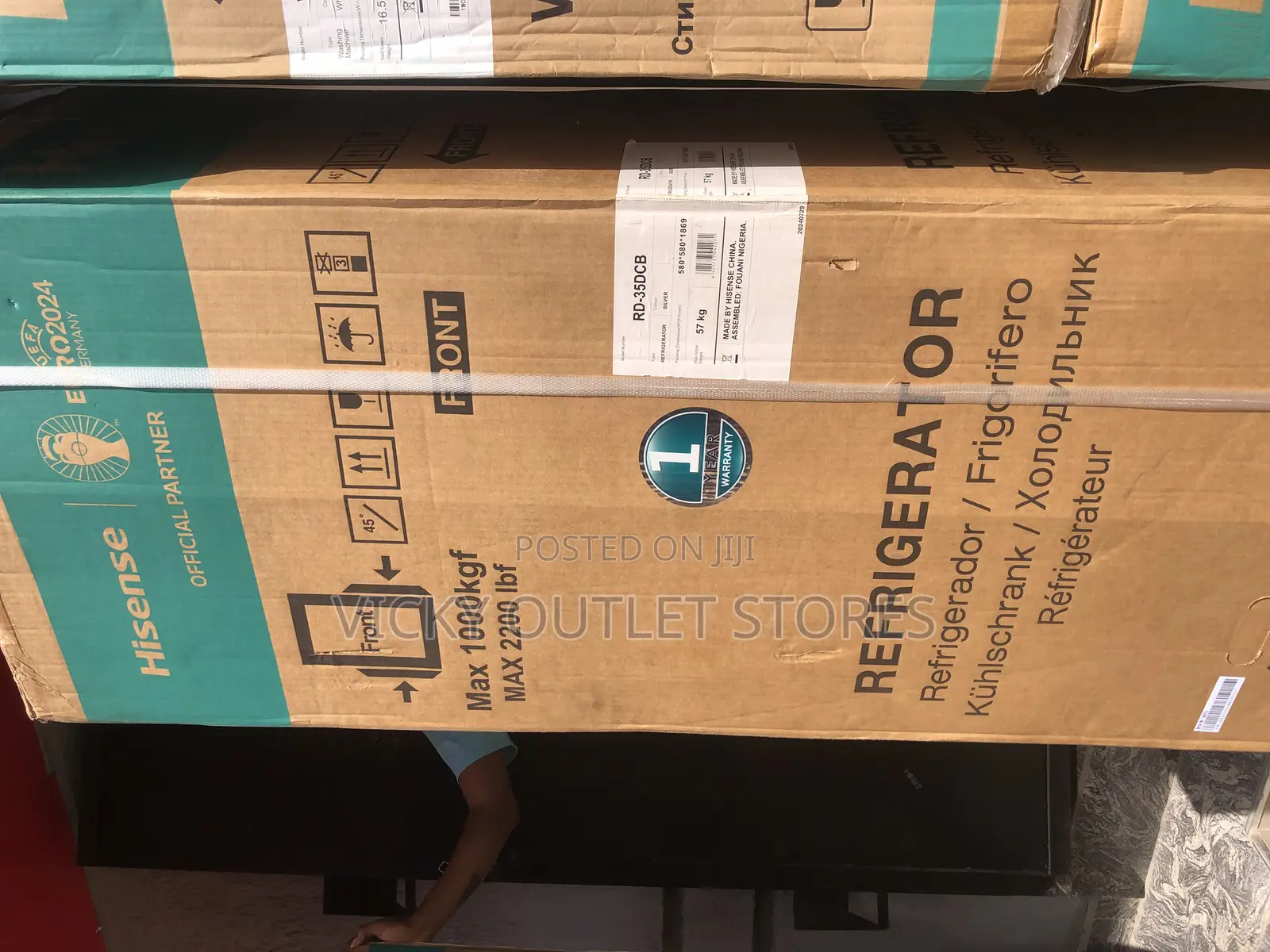 Hisense 35dcb Double Door Refrigerator