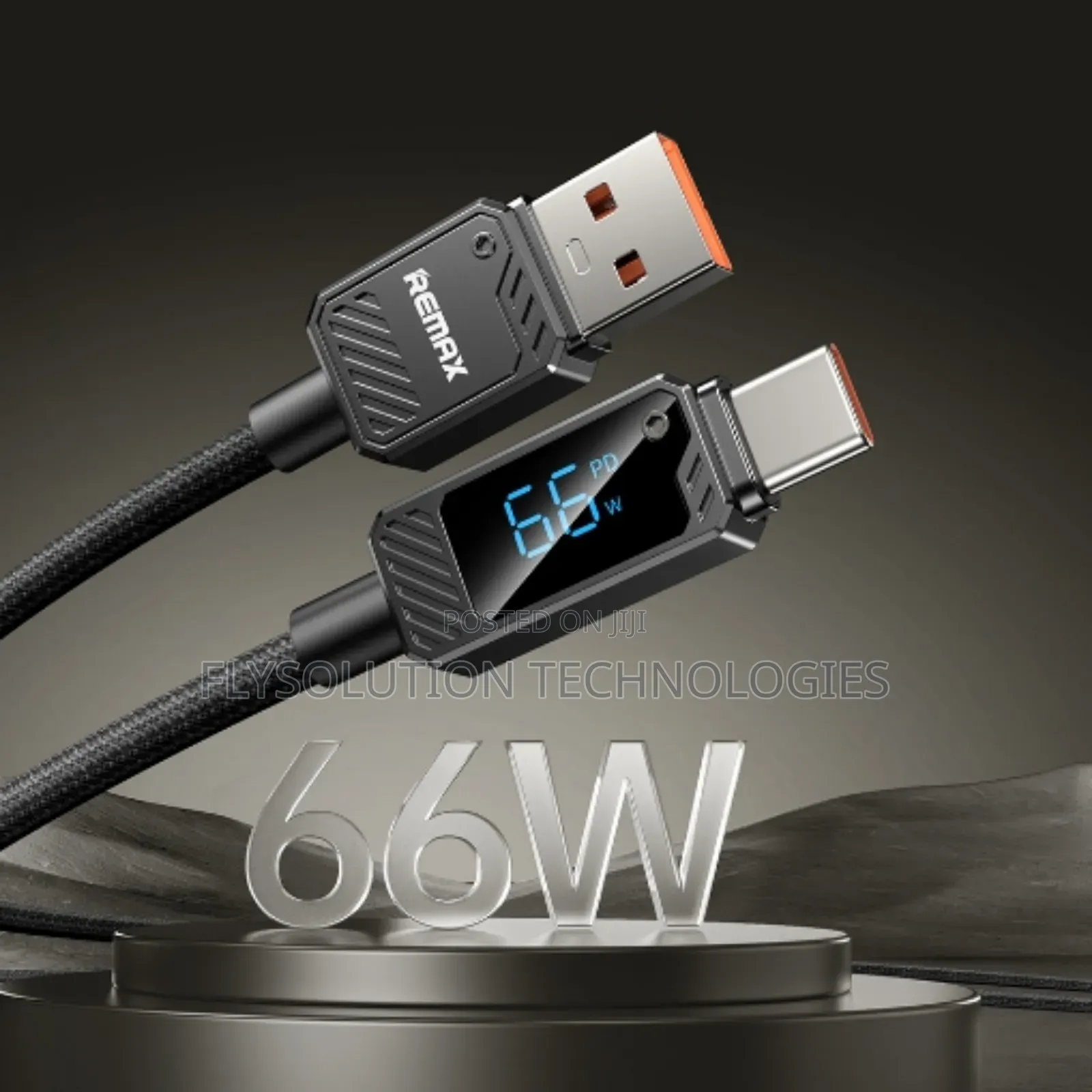 Remax RC-C070 Usb-C 1.2m Data Cable 66W