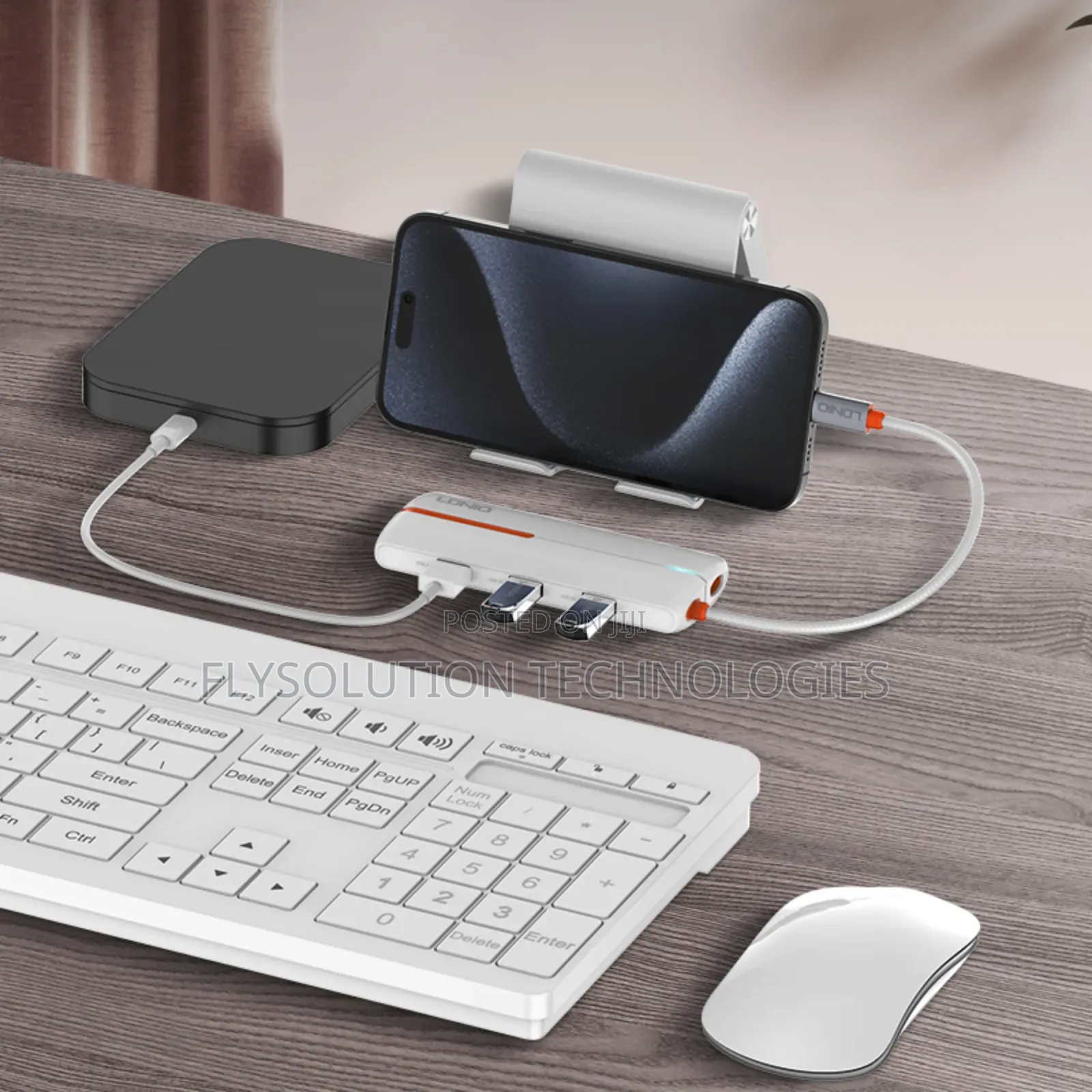 Ldnio Ds 26u 6-in-1 Usb-C Hub