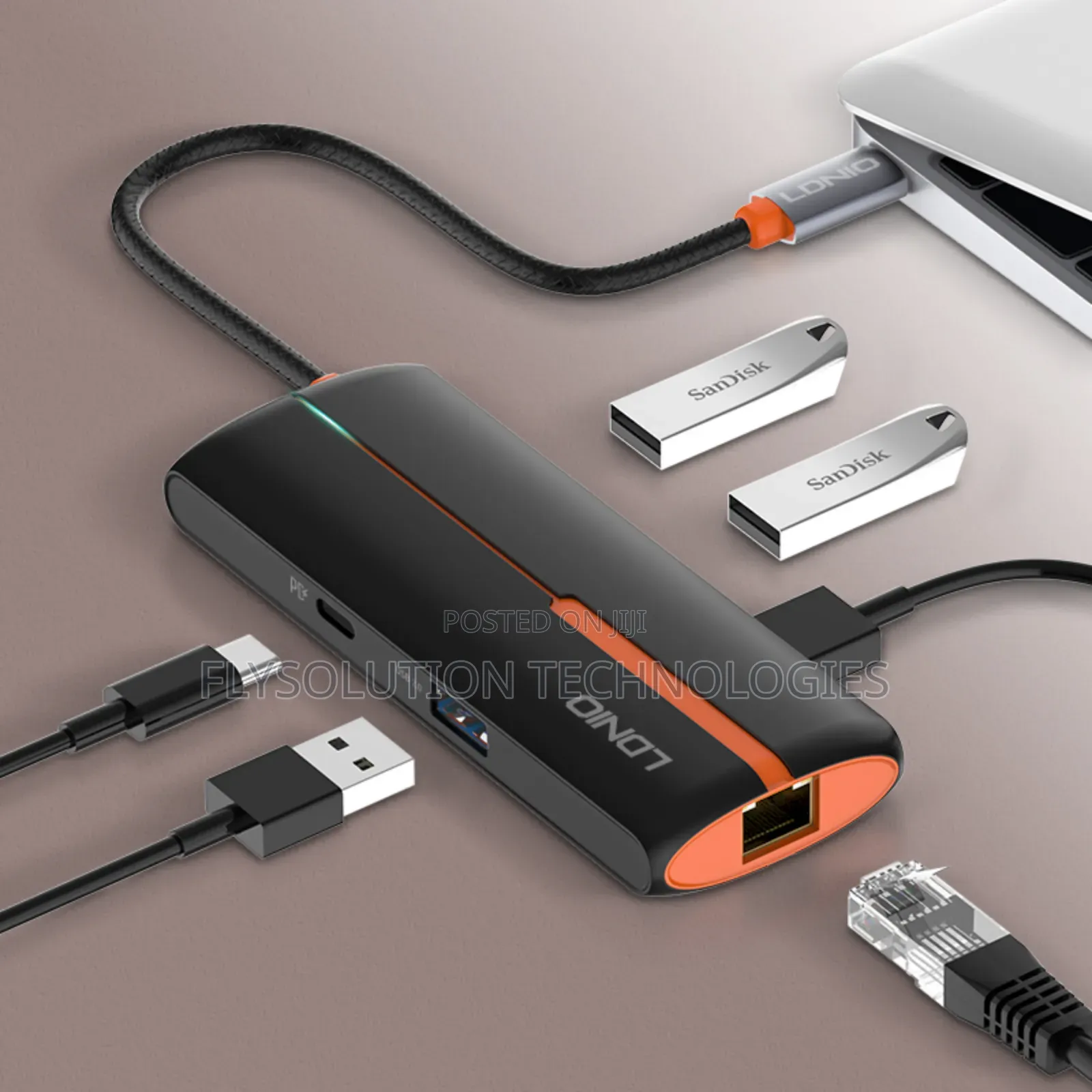 Ldnio Ds 26u 6-in-1 Usb-C Hub