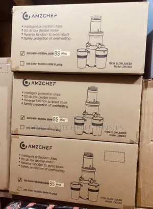 Amzchef Juicer, Professional Slow Juicer