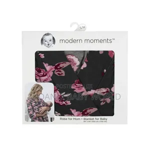 Modern Moments by Gerber Matching Robe Swaddle Blanket Set