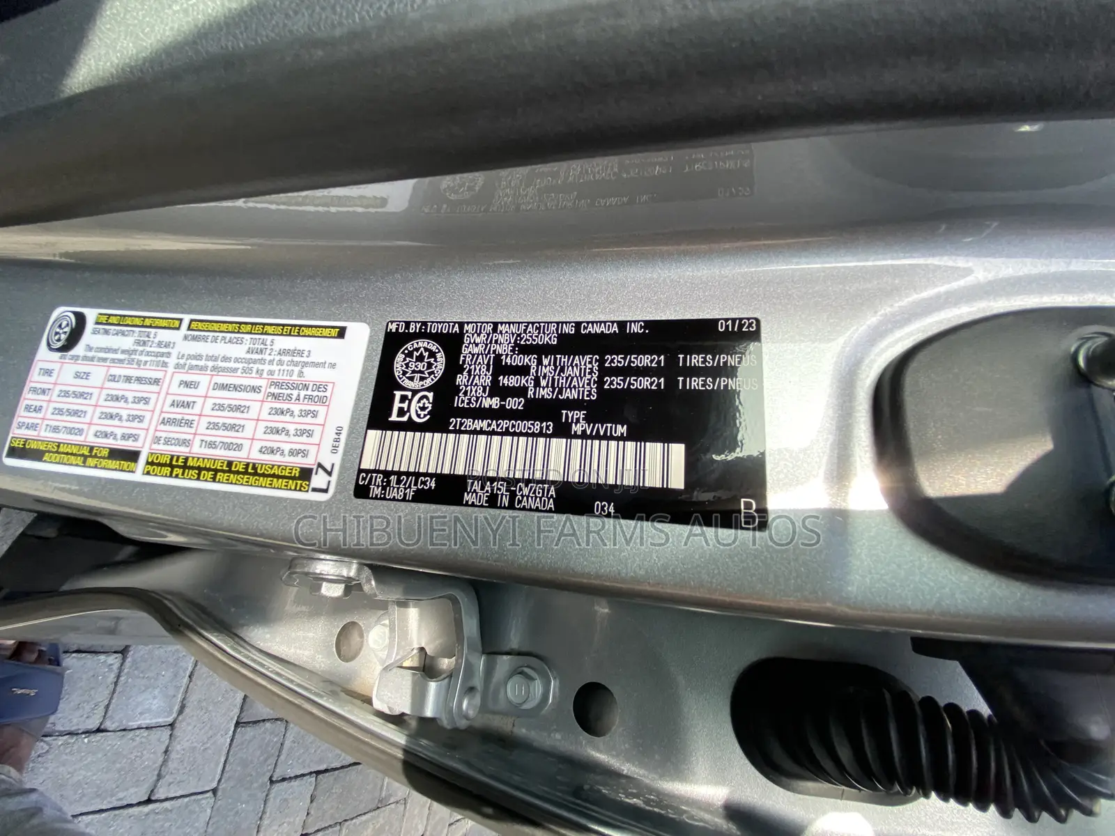 Lexus RX 350 2023 Silver