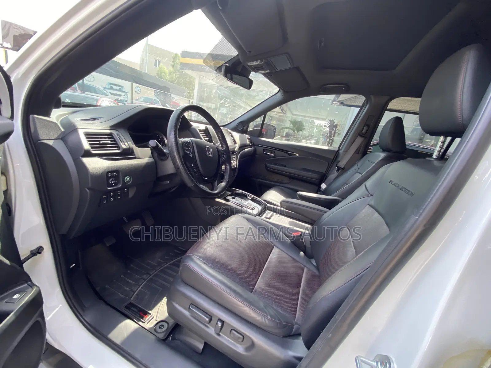 Honda Ridgeline Black Edition 2022 White